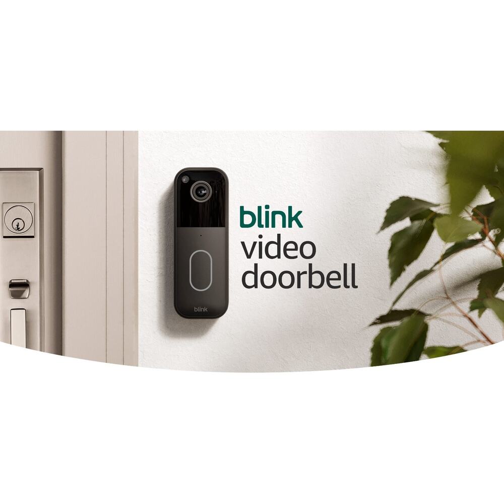 Blink Video Doorbell (newest model) – Head-to-toe HD view, two-year battery life